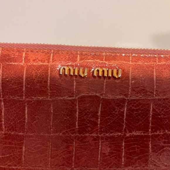 Authentic Miu Miu Continental Wallet - Picture 9 of 9